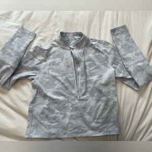 Lululemon It's Rulu Run Cropped 1/2 ZipCropped size 6